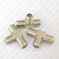 Precision Casting Parts Brass T Shaped Fastener Connector Dewax Investment Casting Parts